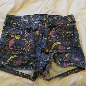 H&M Paisley Print High Waisted Shorts!